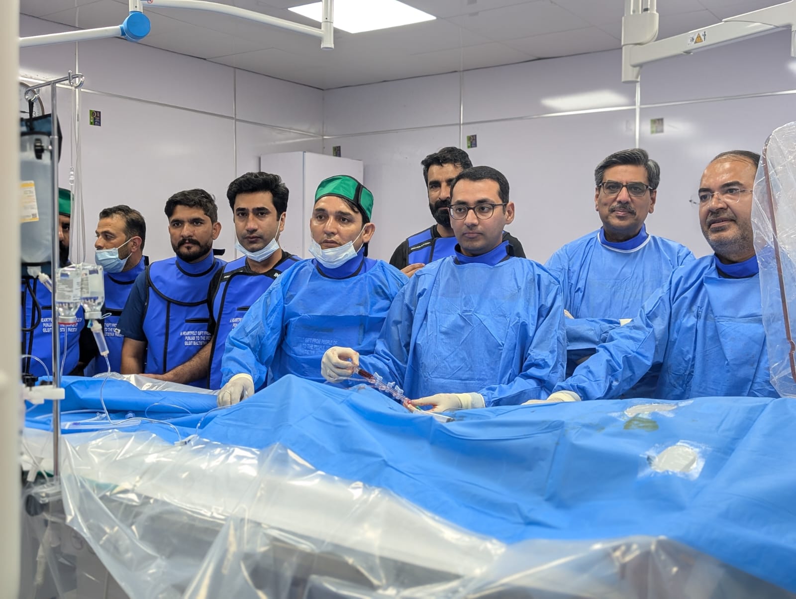 Gilgit Cardiac Centre Team